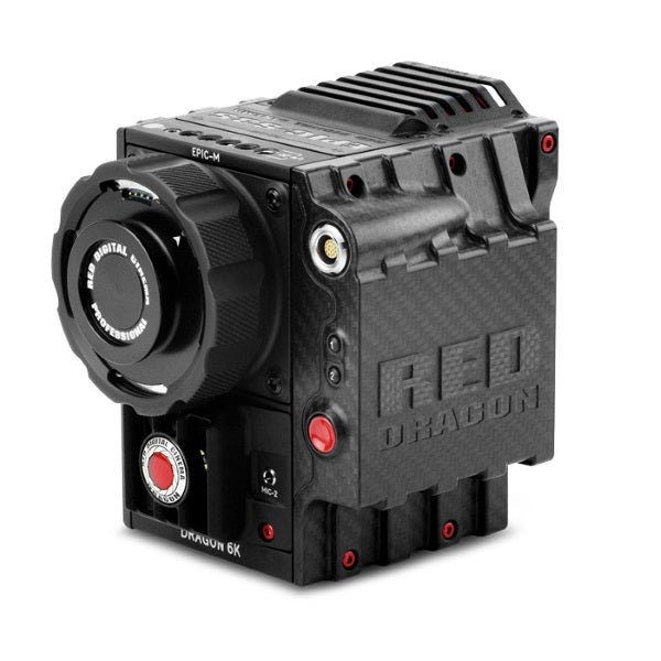 RED EPIC-M CF RED DRAGON with Side SSD Module and Magnesium Lens
