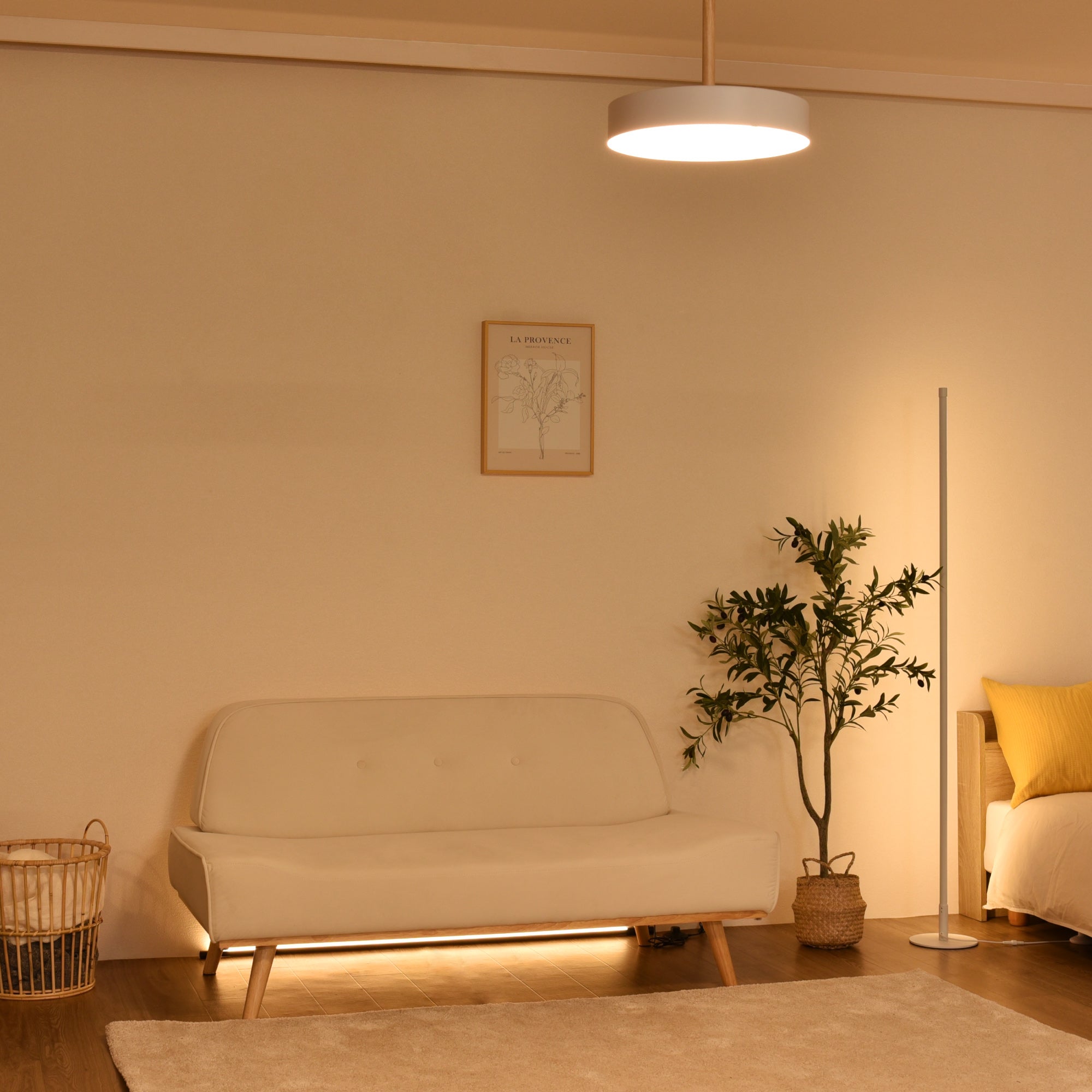 あす着]間接照明 フロアライト フロアタンド リモコン付き スタンド