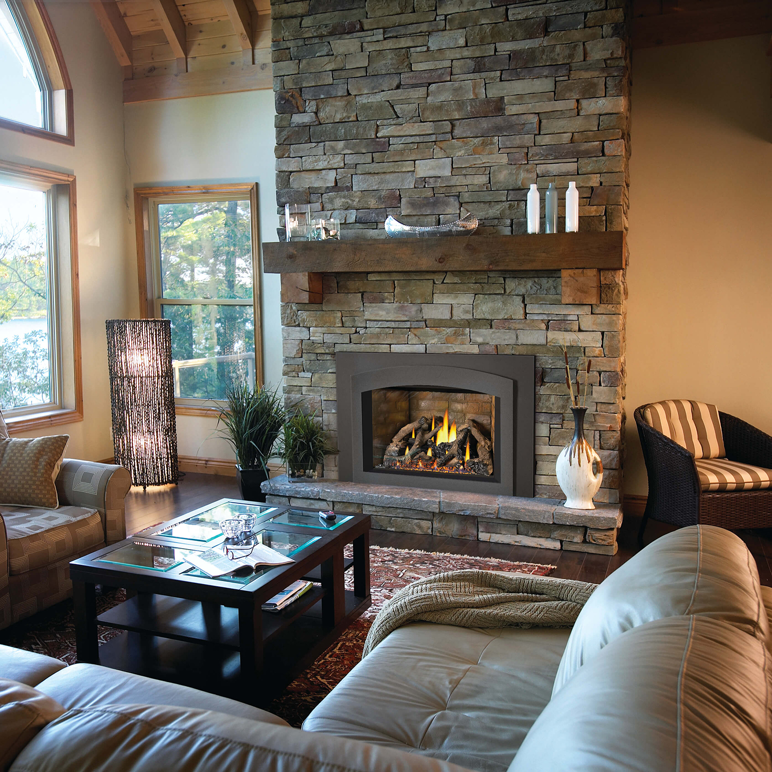 Napoleon Oakville GDIX4 - Fireplace Stone & Patio