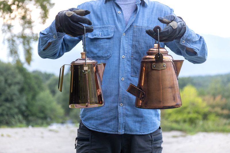 グランマーコッパーケトル（小）｜製品を見る｜薪⽕の総合商社