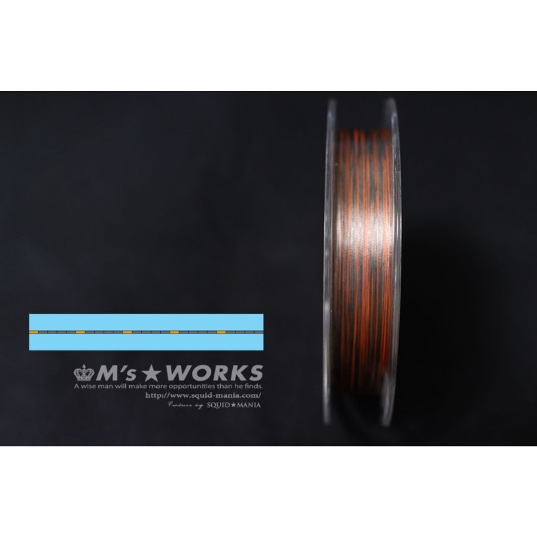 スクイッドマニア】X8-PE オレンジ&スモークシールド – フィッシング