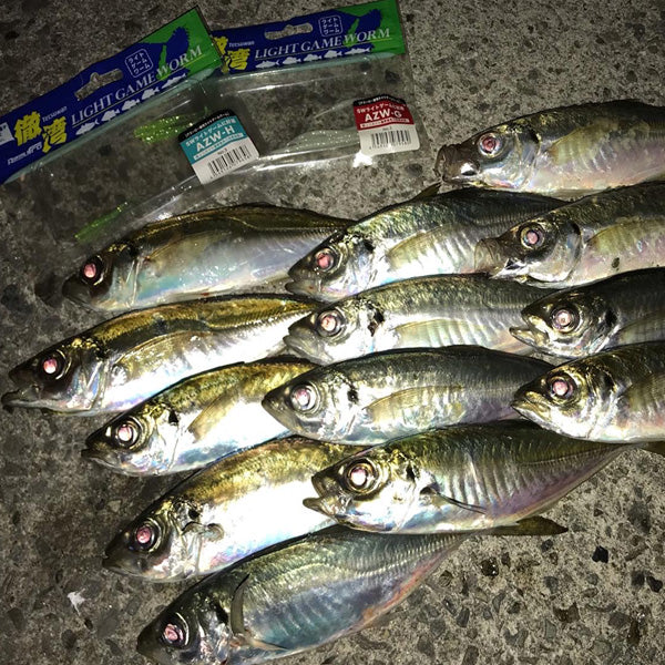 徹湾 ライトゲームワーム AZW-H アジング・メバリングに