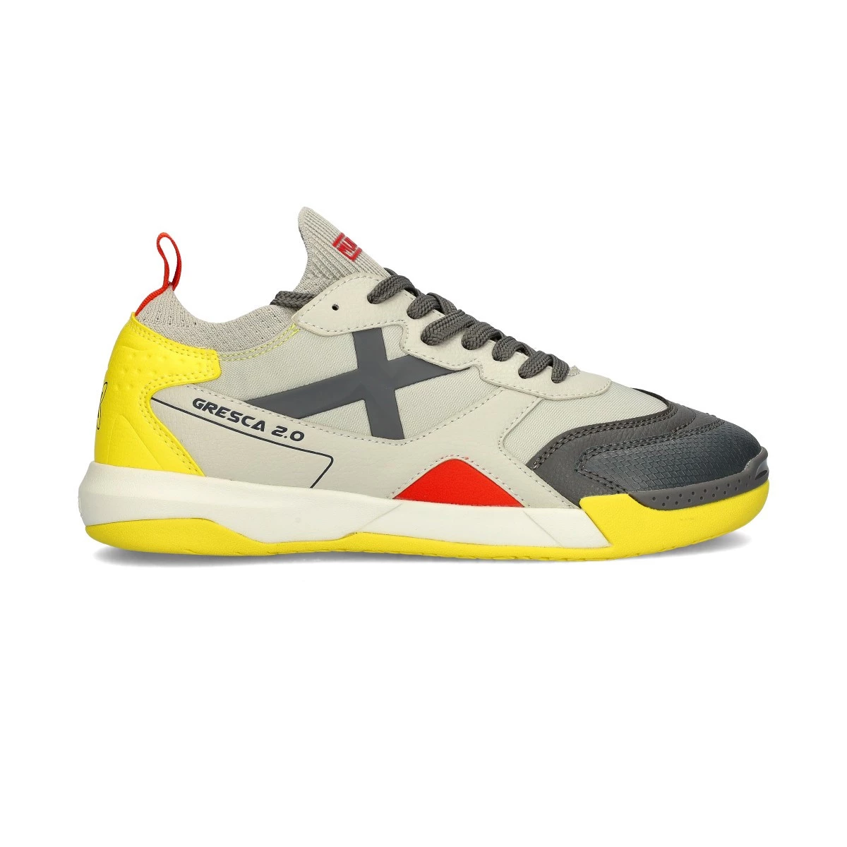 Futsal Shoes Munich Gresca 2.0 Grey - Fútbol Emotion