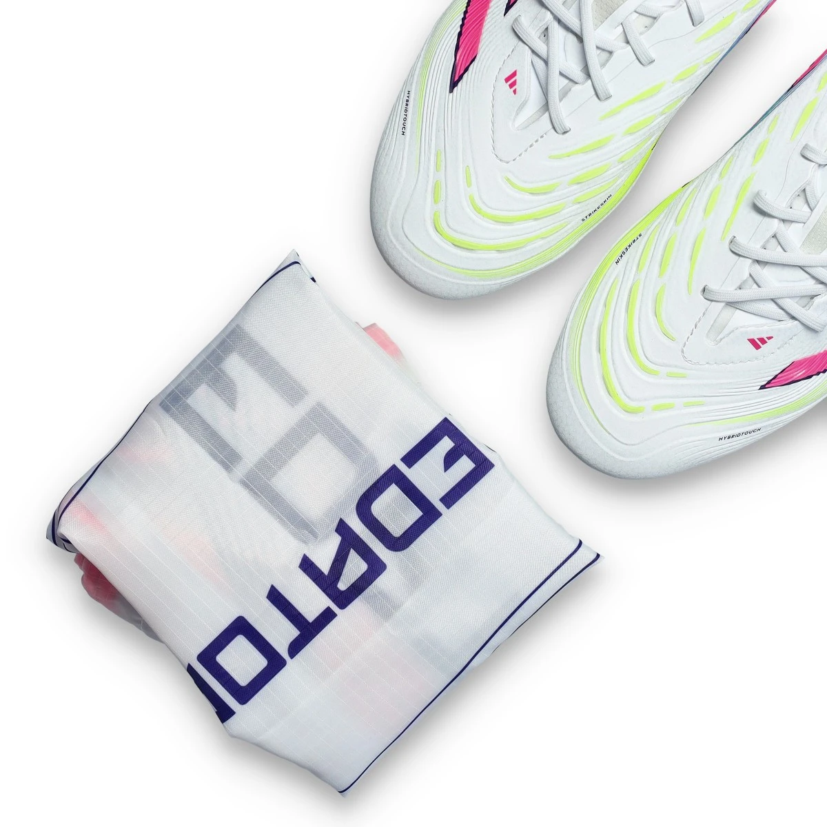 Scarpe adidas Predator Elite L FG White-Lucid Pink-Lucid Lemon