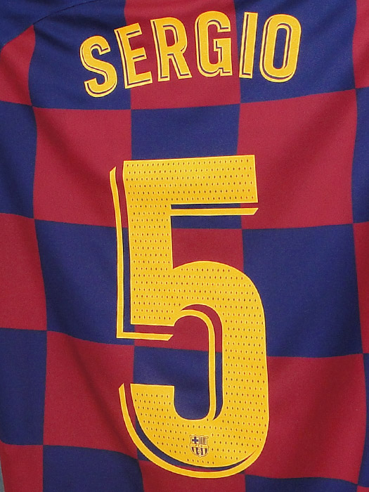 ナイキ) NIKE/19/20バルセロナ/ホーム/半袖/セルヒオ・ブスケツ/AJ5532