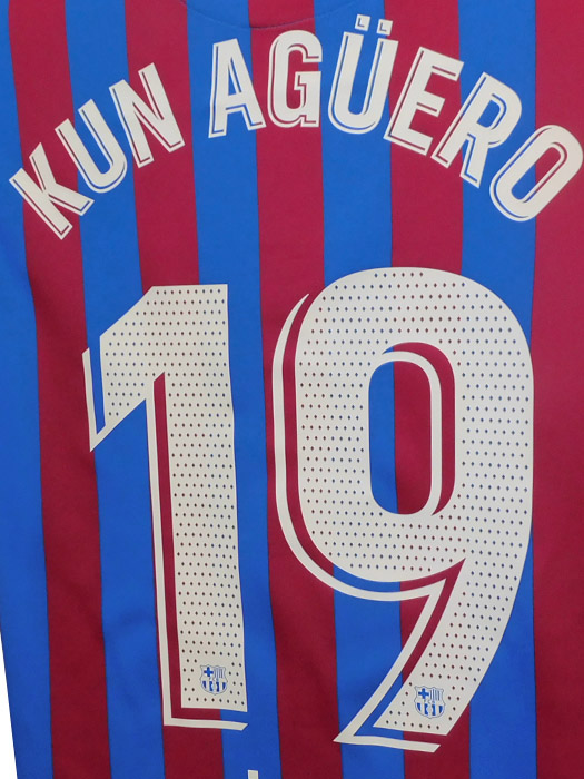 ナイキ) NIKE/21/22バルセロナ/ホーム/半袖/アグエロ/CV7891-428