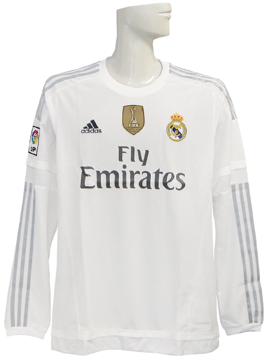 限定入荷***(アディダス) adidas/15/16レアルマドリード/ホーム/長袖