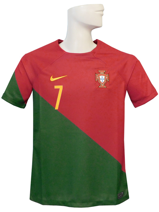 ナイキ) NIKE/22/23ポルトガル代表/ホーム/半袖/ジュニア用/ロナウド
