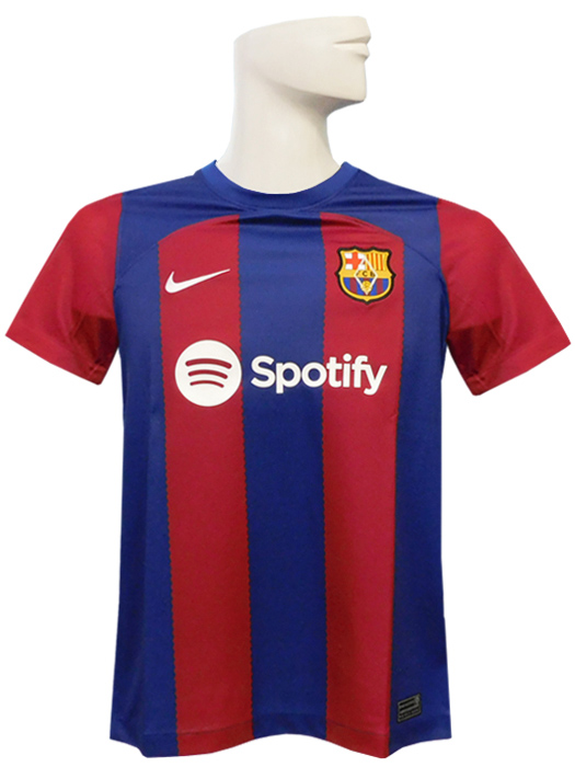 ナイキ) NIKE/23/24バルセロナ/ホーム/半袖/ジュニア/レバンドフスキ