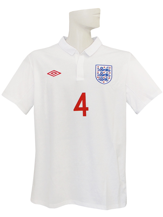 アンブロ) UMBRO/09/10イングランド代表/ホーム/半袖/ジェラード
