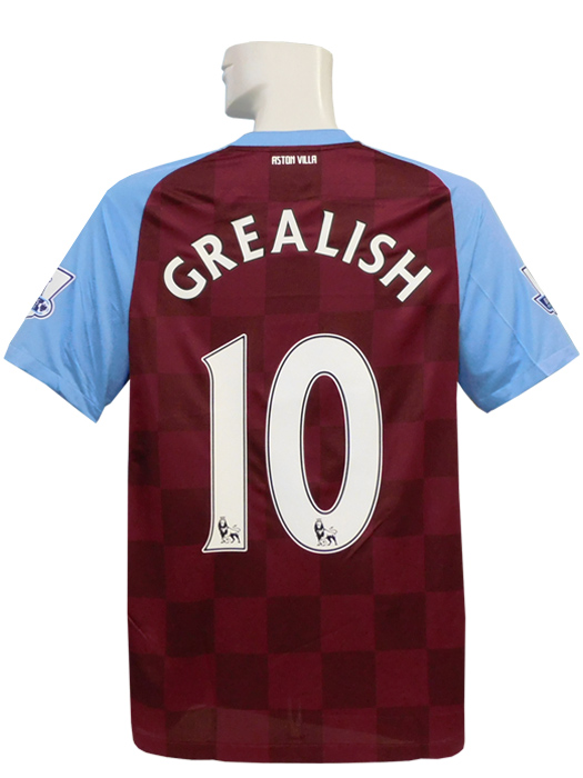 【正規品】アストン・ビラ　ミルナー　ユニフォーム アストンヴィラ(Aston Villa)09-10 H ホーム #8 ジェイムズ・ミルナー