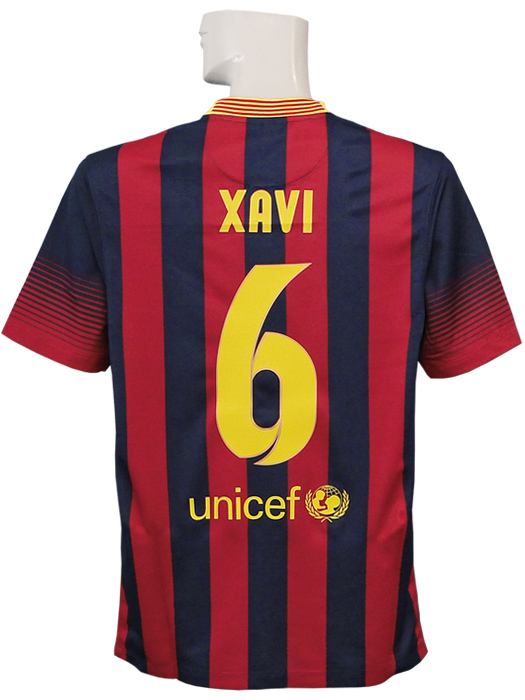 ナイキ) NIKE/13/14バルセロナ/ホーム/半袖/シャビ/532822-413