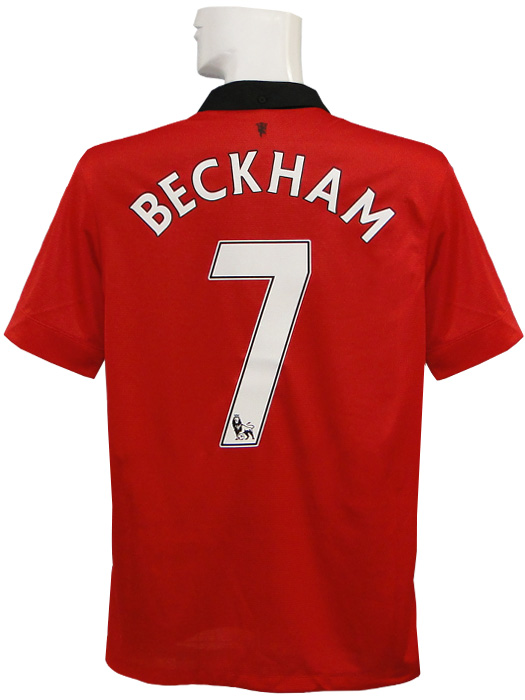 ナイキ) NIKE/13/14マンチェスターユナイテッド/ホーム/半袖/ベッカム