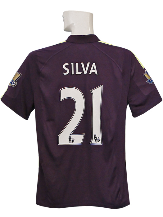 【新品】マンチェスターシティ 11/12 ホーム ダビドシルバ ユニフォーム ダビド・シルバ【直筆サイン入り】マンチェスター・シティホーム