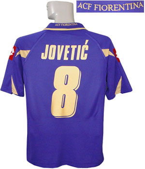 ロット) lotto/10/11フィオレンティーナ/ホーム/半袖/マツダスポンサー