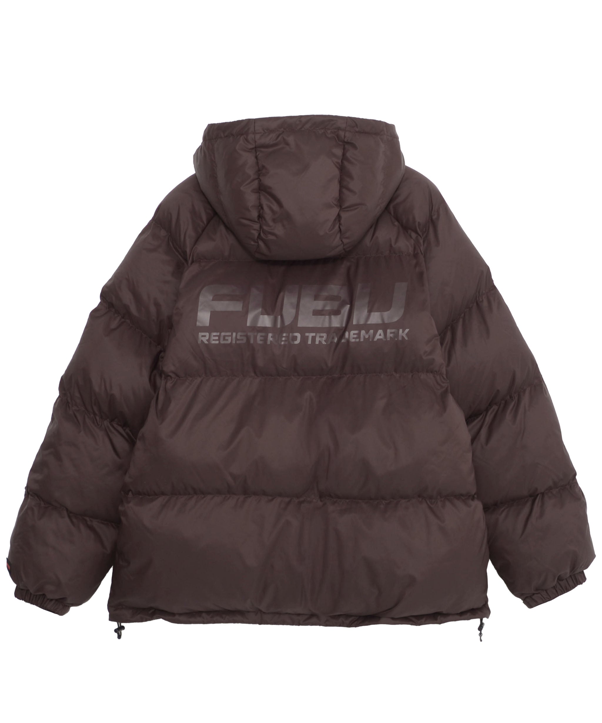 FUBU フブ ナイロン フード付き 中綿 ジャケット ジャンパー。FUBUは