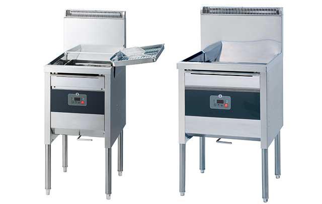 ガスフライヤー｜油量14L〜40Lまで多数ラインナップ｜株式会社フジマック