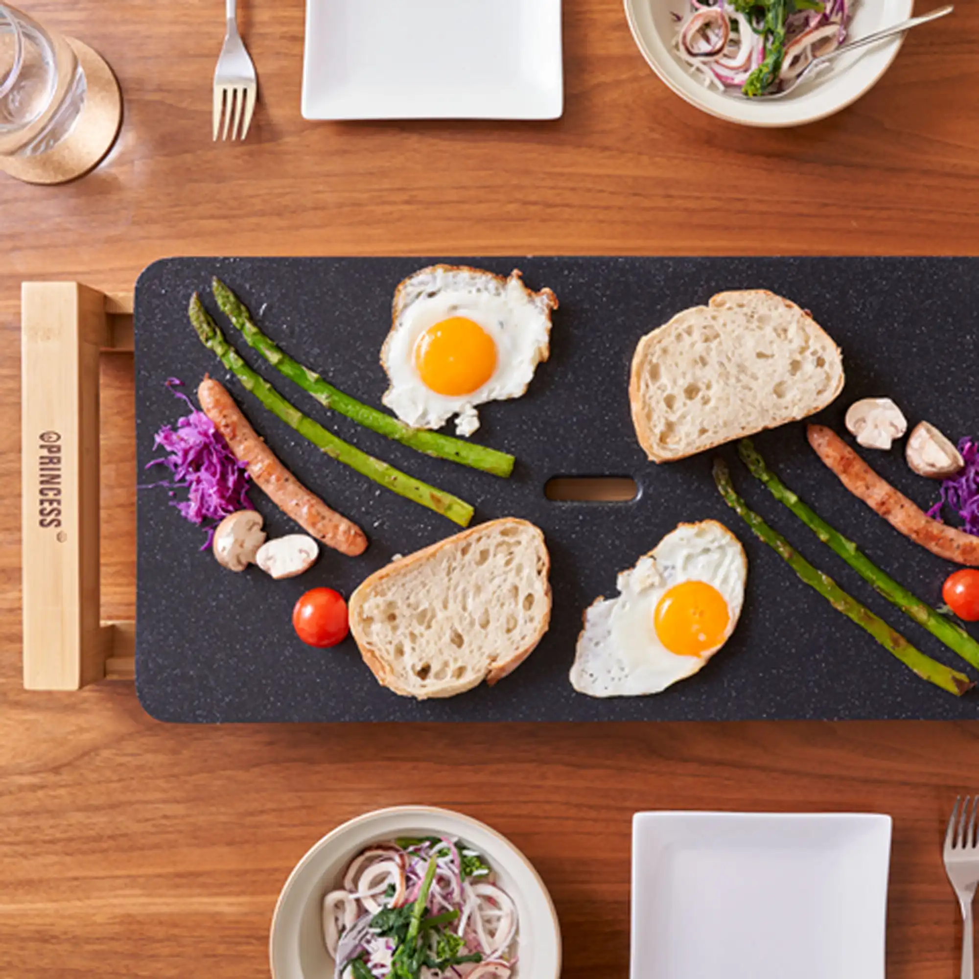 プリンセス PRINCESS テーブルグリルストーン ブラック / フジオー