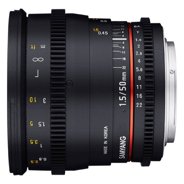 SAMYANG 50mm T1.5 VDSLR AS UMC キヤノンEFマウント 買取価格｜フジヤ