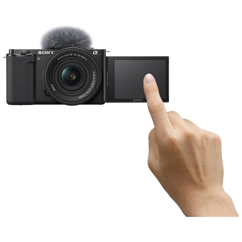 SONY VLOGCAM ZV-E10 パワーズームレンズキット ブラック ZV-E10K B