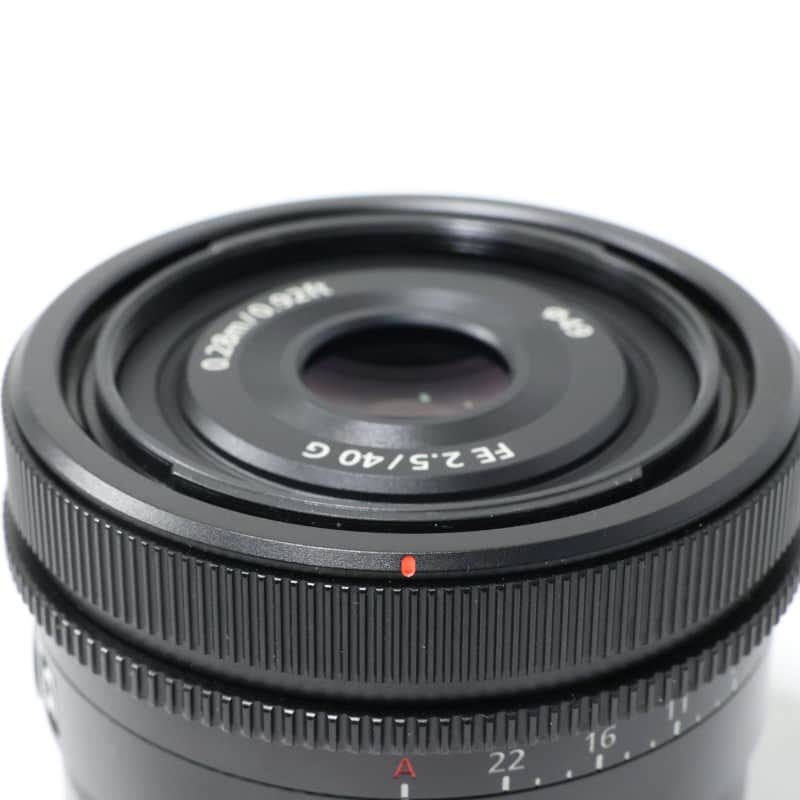 SONY FE 40mm F2.5 G SEL40F25G 中古 C2120146586676｜中古通販フジヤ