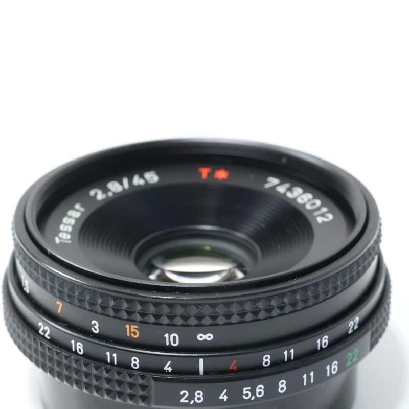 CONTAX Tessar T* 45mm F2.8 MM J ABランク 中古｜フジヤカメラ