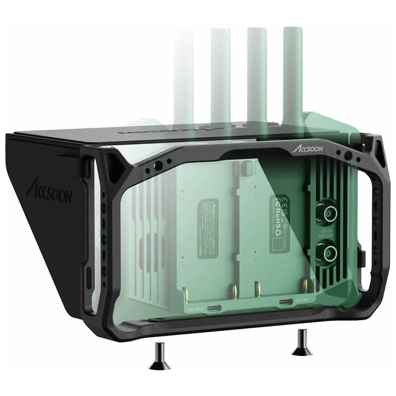 ACCSOON CineView M7/M7 Pro用モニターケージ(サンフード付) ACC33