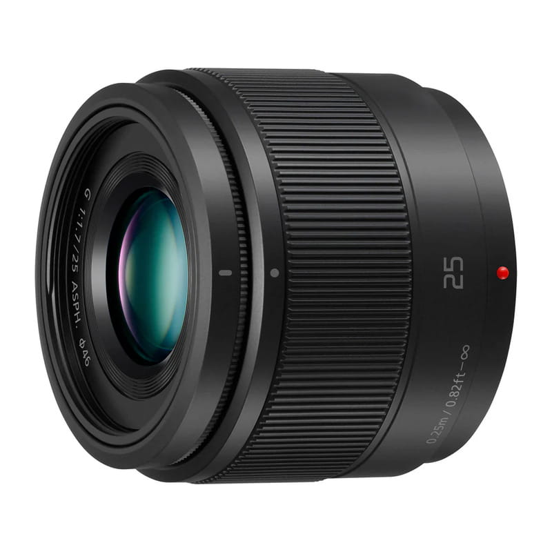 Panasonic LUMIX G 25mm/F1.7 ASPH. ブラック H-H025-K 新品｜フジヤカメラ