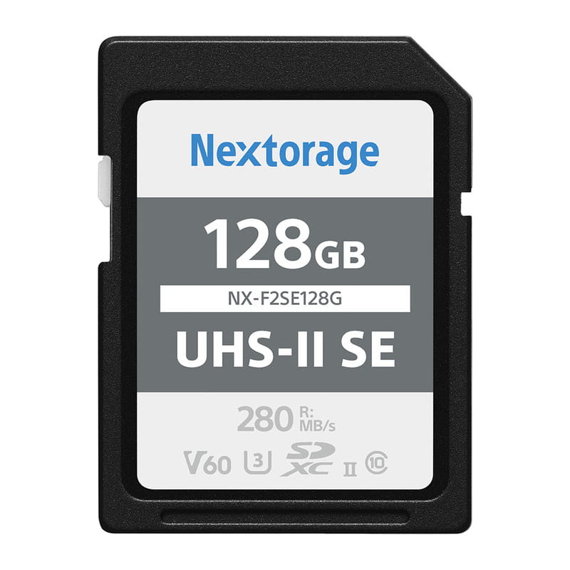 Nextorage NX-F2SE128G SDXC UHS-II U3 V60 メモリーカード 128GB 新品