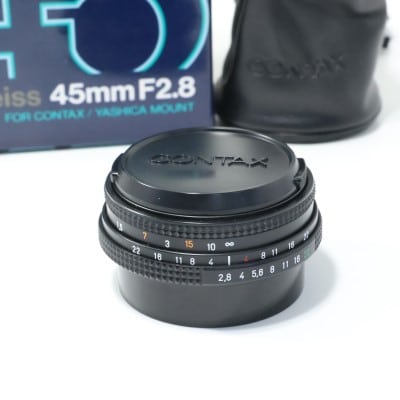 CONTAX Tessar T* 45mm F2.8 MM J ABランク 中古｜フジヤカメラ