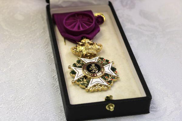 武居一正教授にベルギー国王陛下から「レオポルド勲章オフィシエ章」が