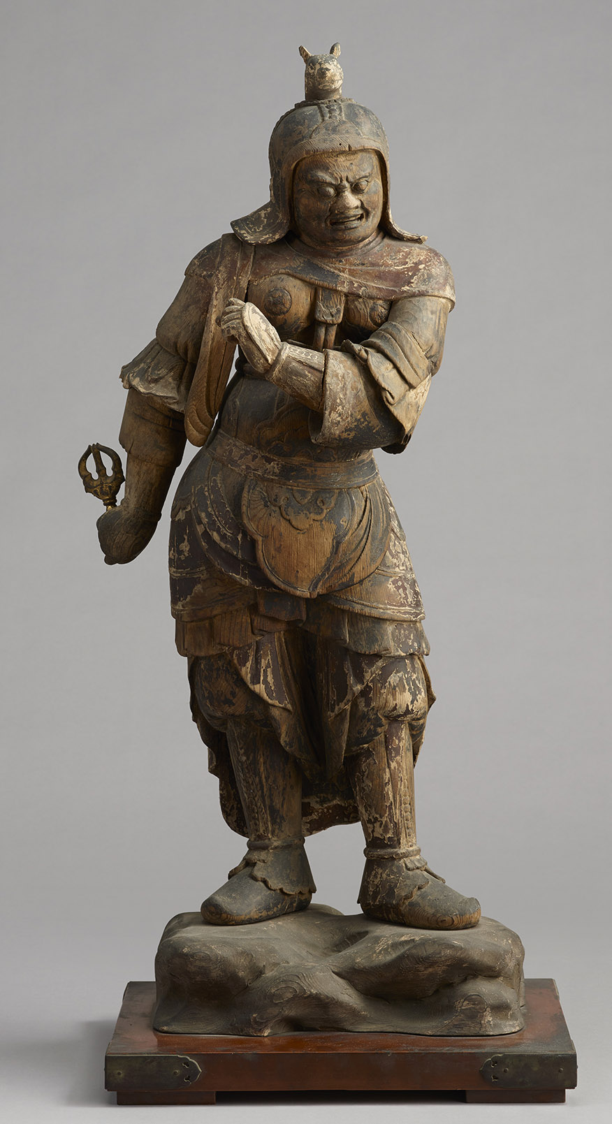 十二神将立像 毘羯羅大将・子神 (重要文化財) | 福岡市美術館