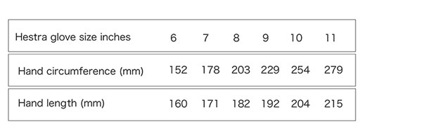 HESTRA 3-Finger GTX Full Leather - サッポロスキッド