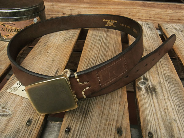 ビンテージワークス レザーベルトVINTAGE WORKS LEATHER BELT DH5524