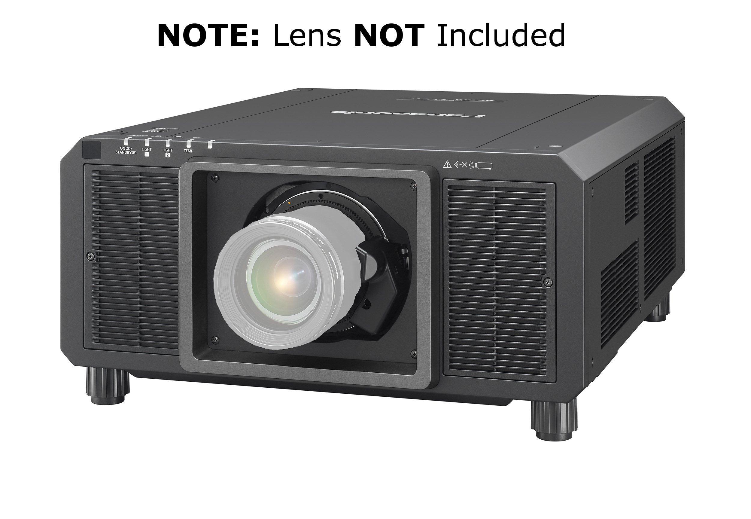 Panasonic PT-RZ21KU 21000 Lumens WUXGA 3DLP Laser Projector, No