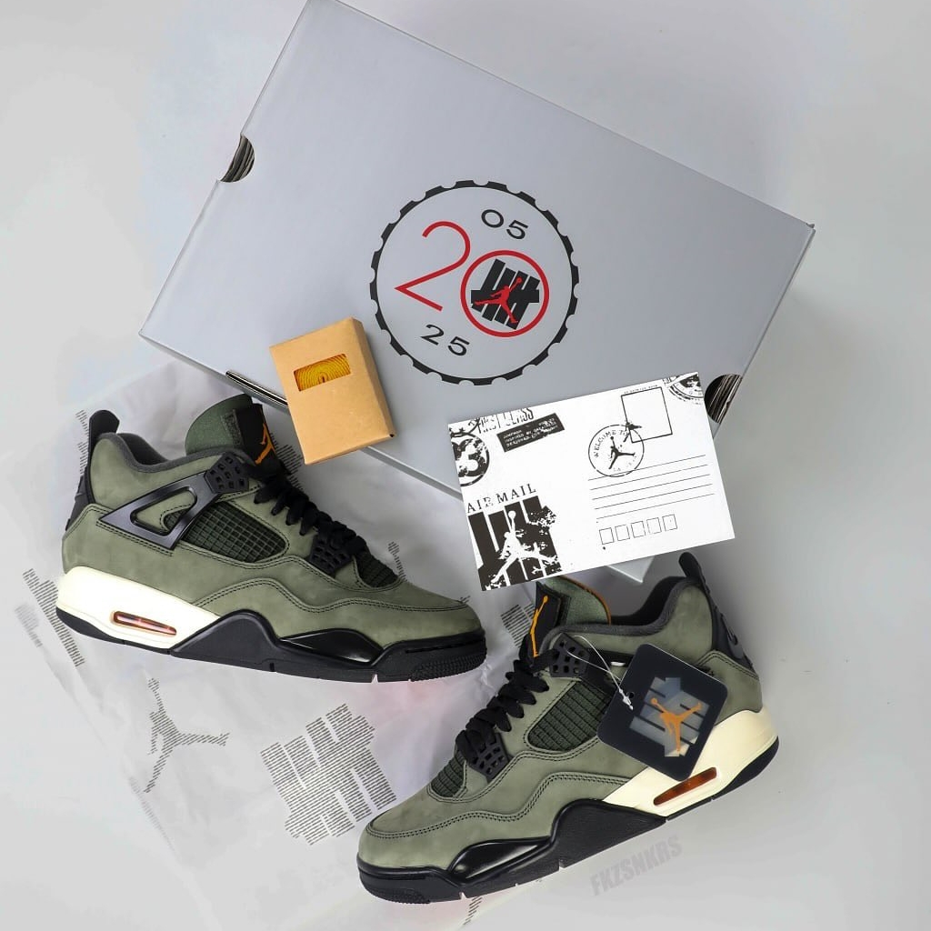 国内 2025年 8/3 発売予定】UNDEFEATED × NIKE AIR JORDAN 4 “Deep