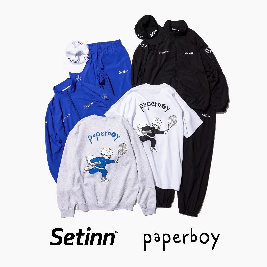 paperboy × Setinn コラボアイテムが有明テニスの森公園で2024年 11/2