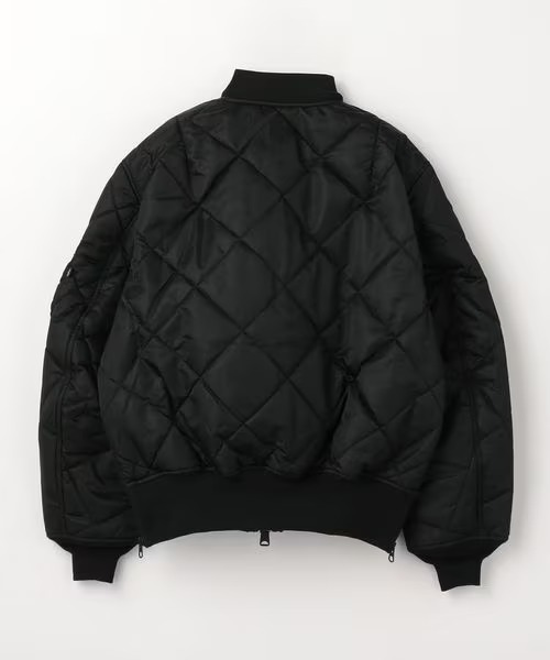 ALPHA INDUSTRIES × monkey time キルテッド サイドジップ MA-1が2024