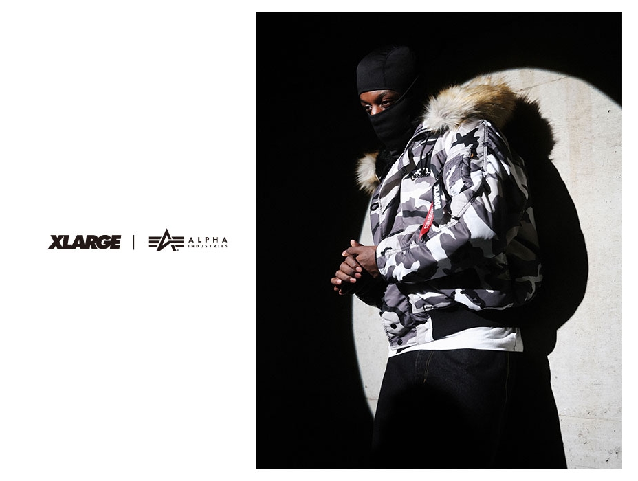 XLARGE × ALPHA INDUSTRIES コラボ最新作 “N2B JACKET”が2024年 11/9