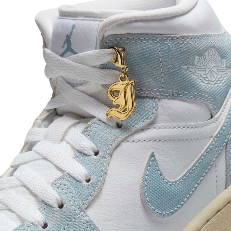 2025年 7/11 発売】NIKE W AIR JORDAN 1 MID “Denim/Gum” (ナイキ エア