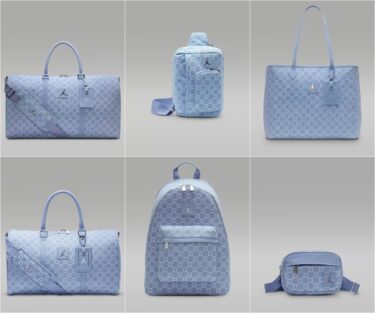 コットンデニム素材を使用した「JORDAN MONOGRAM BAG COLLECTION
