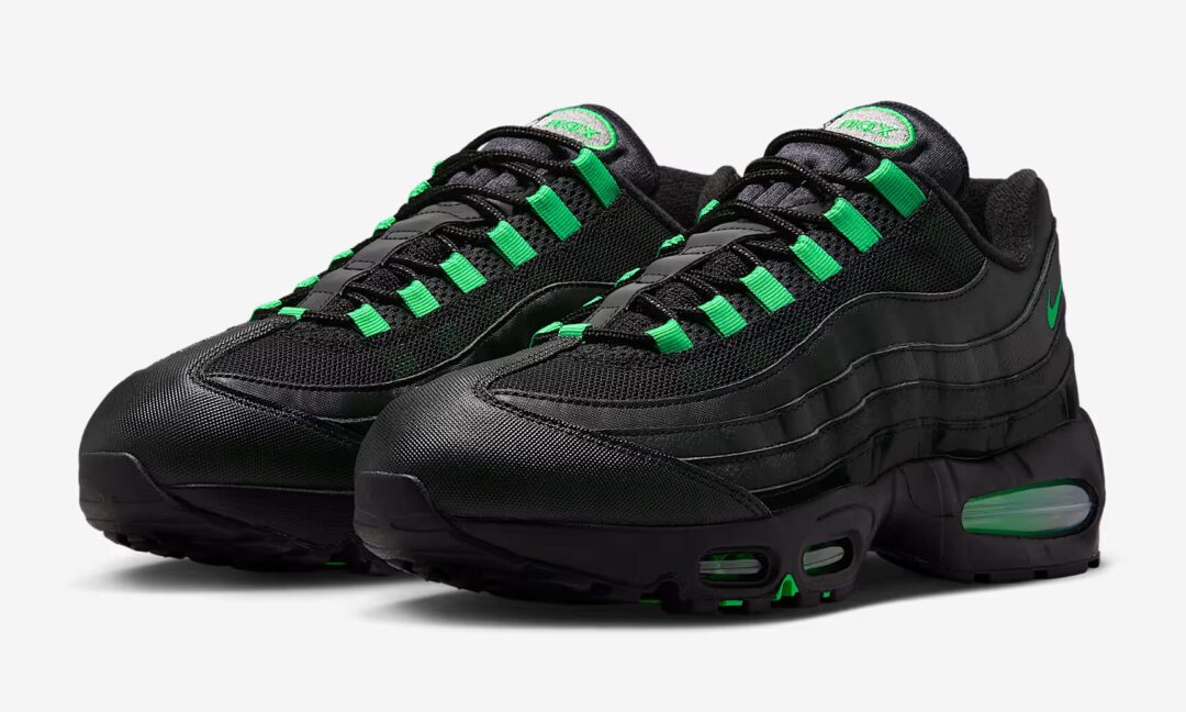 2025年 7/25 発売】NIKE AIR MAX 95 BIG BUBBLE “Black/Green Shock