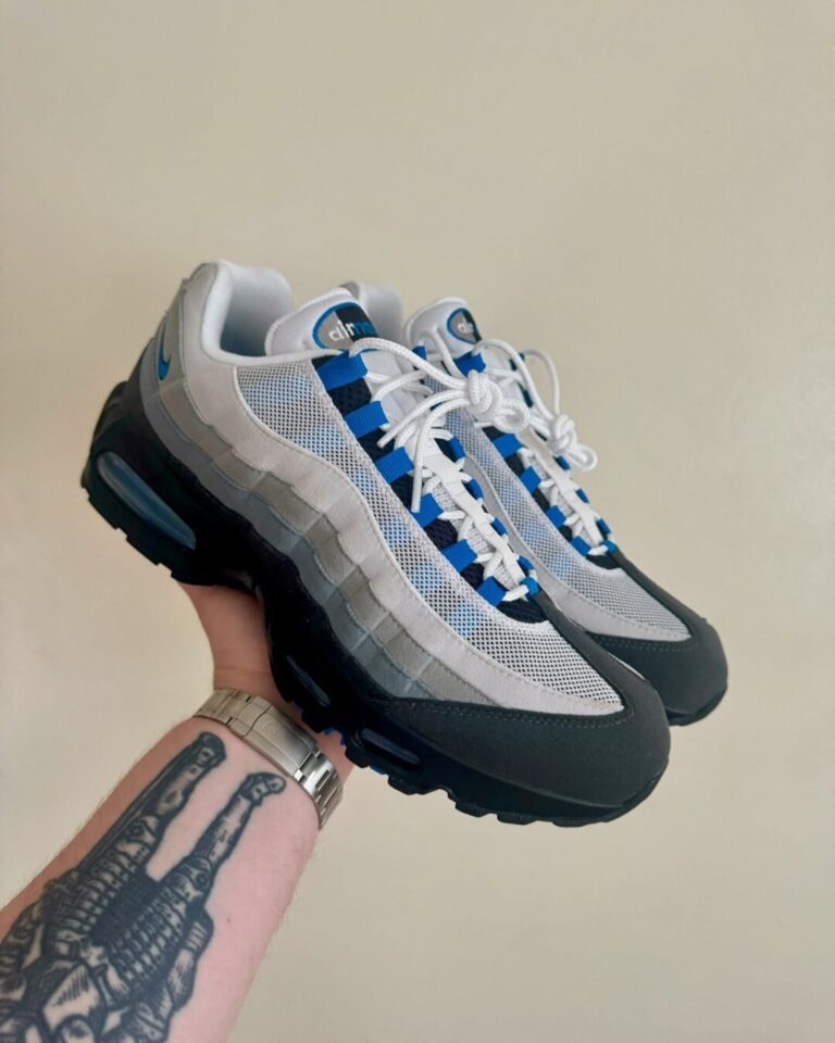 2025年 8/8 発売】NIKE AIR MAX 95 OG “White/Blue Spark” (ナイキ