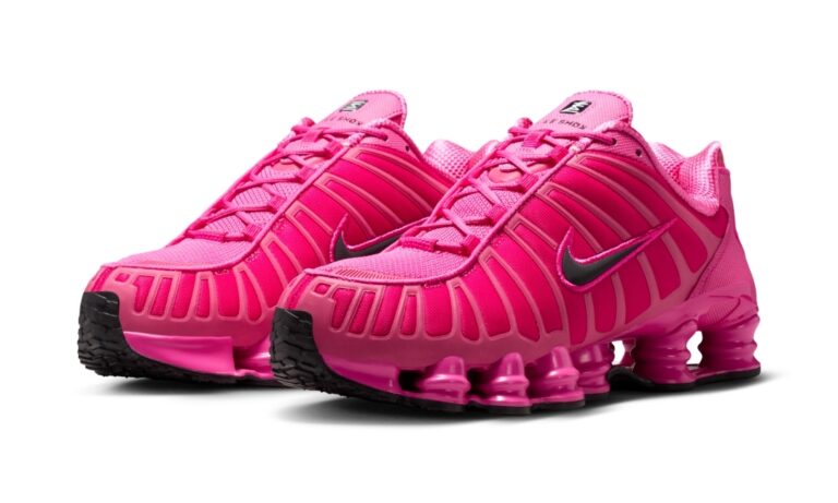 2026年 1/27 発売】NIKE SHOX TL “Desert Pink/Black” (ナイキ