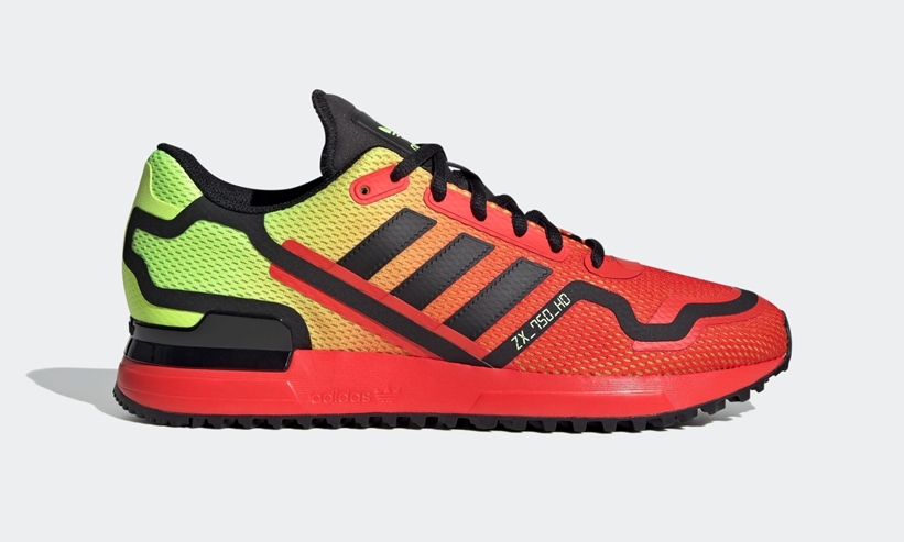 5/14発売！adidas Originals ZX 750 HD “Glory Red/Black/Shock Yellow