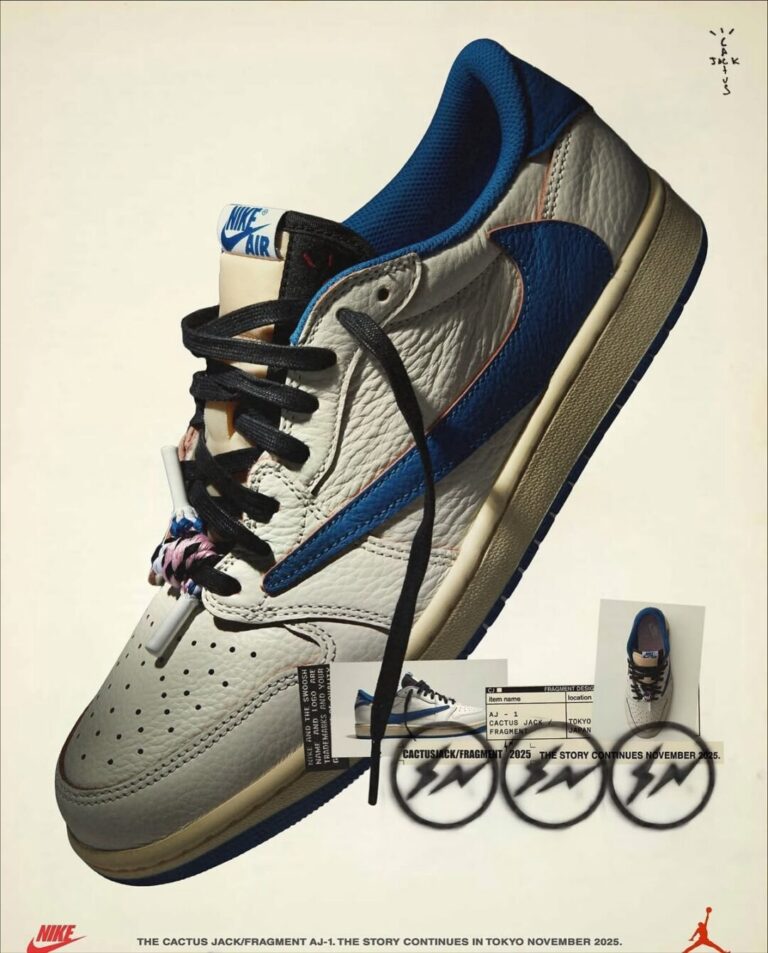 国内 2025年 11/7 発売予定】FRAGMENT × Travis Scott × NIKE AIR