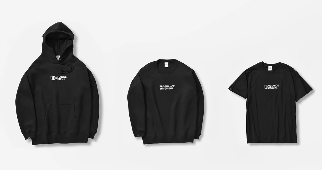 最新モデル】retaW × FRAGMENT “FRAGRANCE Hoodie/Crew/Tee” (リトゥ