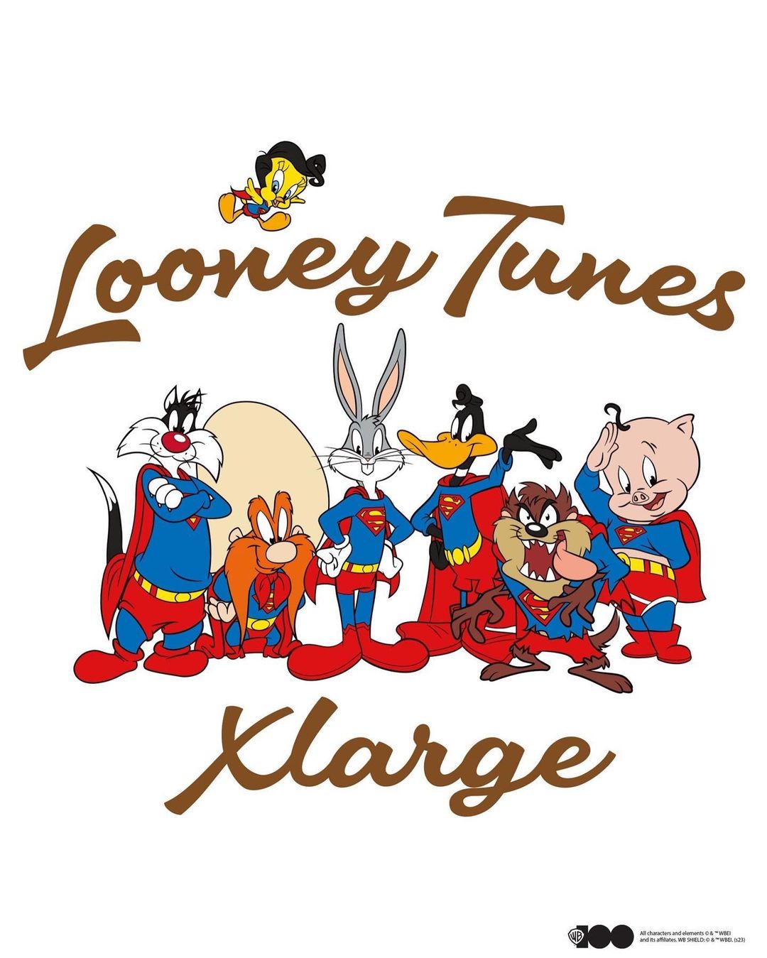 XLARGE x LOONEY TUNES CAPSULE 2023が1/21 発売 (エクストララージ