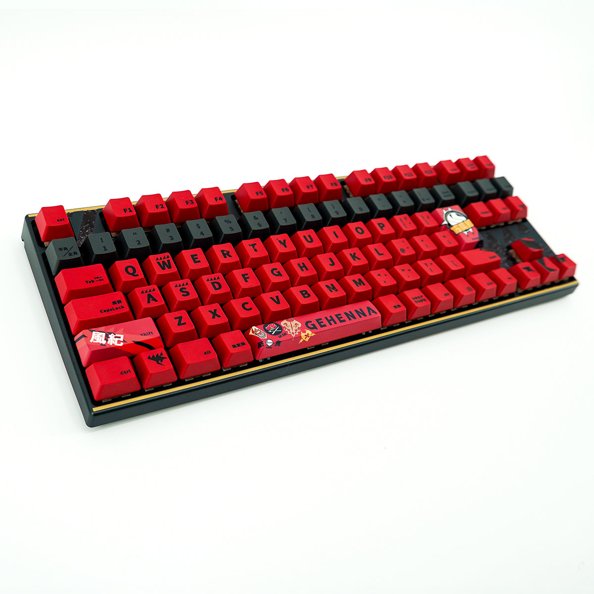 ふもコレ×ブルーアーカイブ キーボード ゲヘナ学園 日本語配列｜ふも