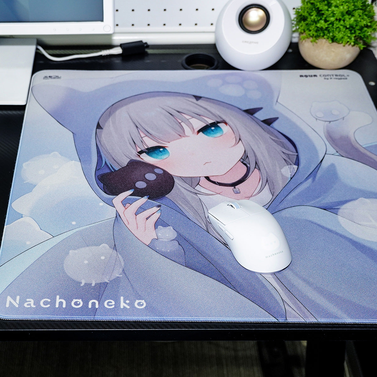 ふもコレ × Nachoneko ゲーミングマウスパッド (ベースモデル X-raypad